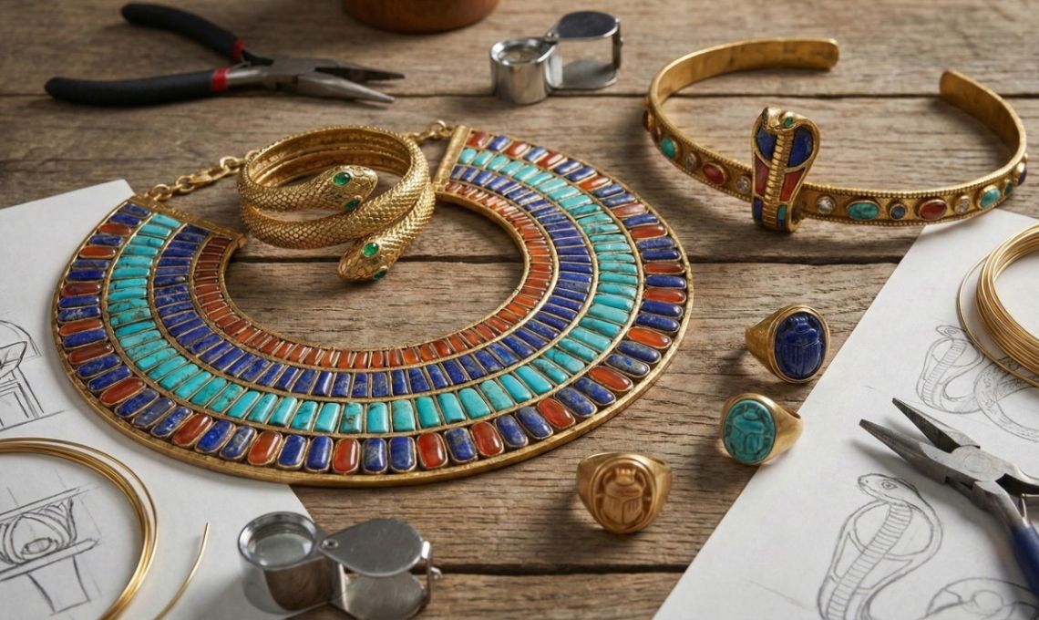 joyas de Cleopatra inspiracion para estudiantes de joyeria