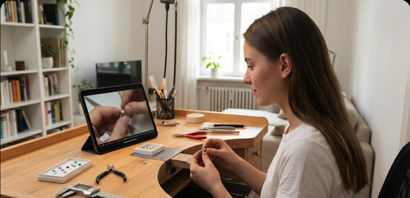 Curso de joyería online vs presencial: ¿cuál es mejor para ti?