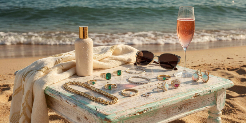 Cómo afecta el verano a tus joyas: calor, playa, sudor y errores que pueden dañarlas